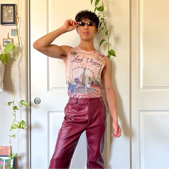 Vintage Y2K Las Vegas Graphic Tank - Picture 1 of 6